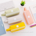 Two layers big capacity multipical pencil bag case